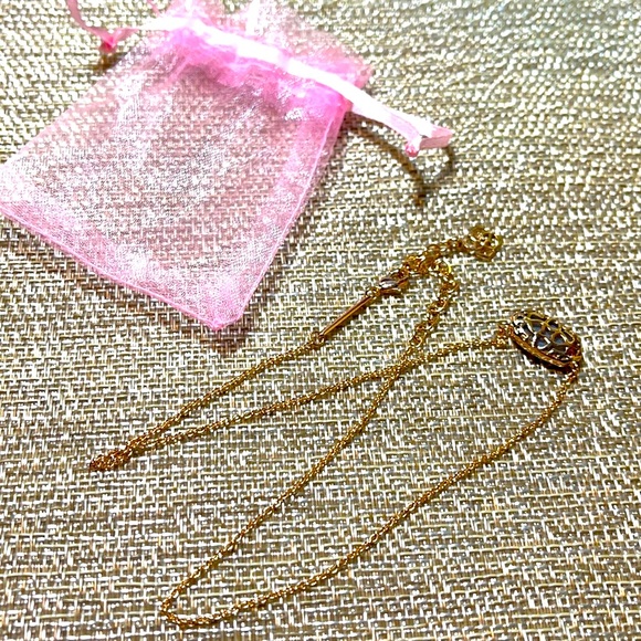 🖤 Kendra Scott necklace rose gold druzy Elisa - Picture 6 of 6